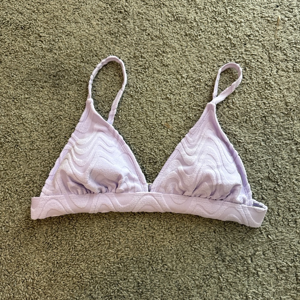 Lavender Bikini Top